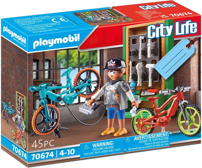Gift set "E-bike werkplaats" - 70674 von Playmobil in Multicolor – Produktfoto
