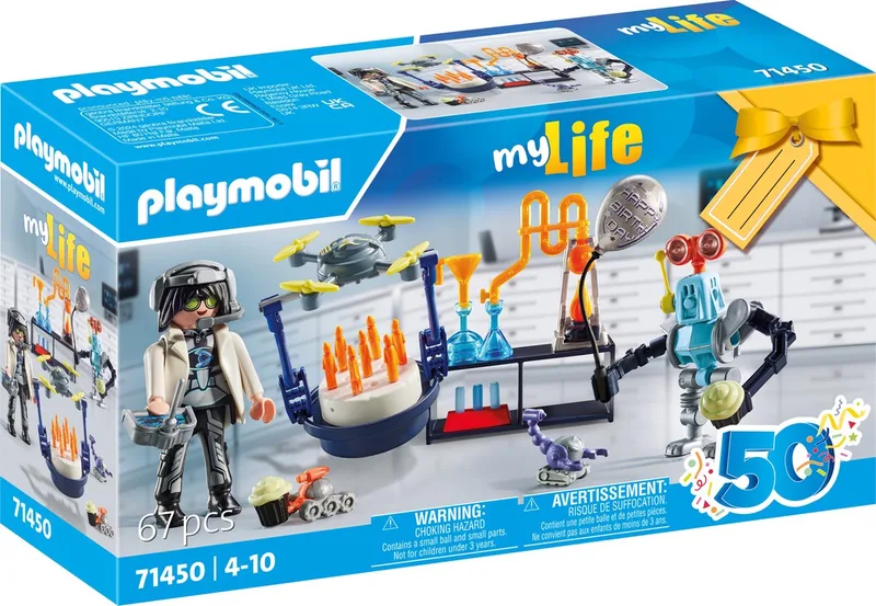 Gift Set Onderzoekers met robots - 71450 by Playmobil in Verschillende kleuren – product photo