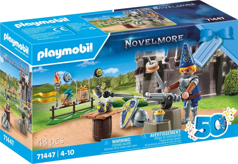 Gift Set Ridder verjaardag - 71447 by Playmobil in Blauw – product photo