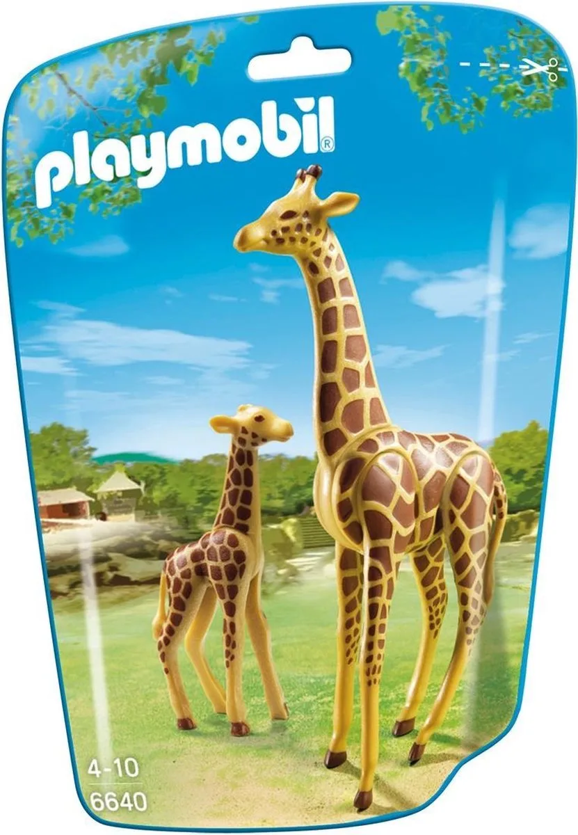 Giraf met jong - 6640 de Playmobil en Multicolore – photo du produit