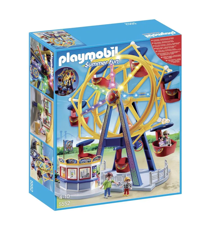 Groot draairad met kleurrijke verlichting / Grande roue avec illuminations by Playmobil in Geel – product photo
