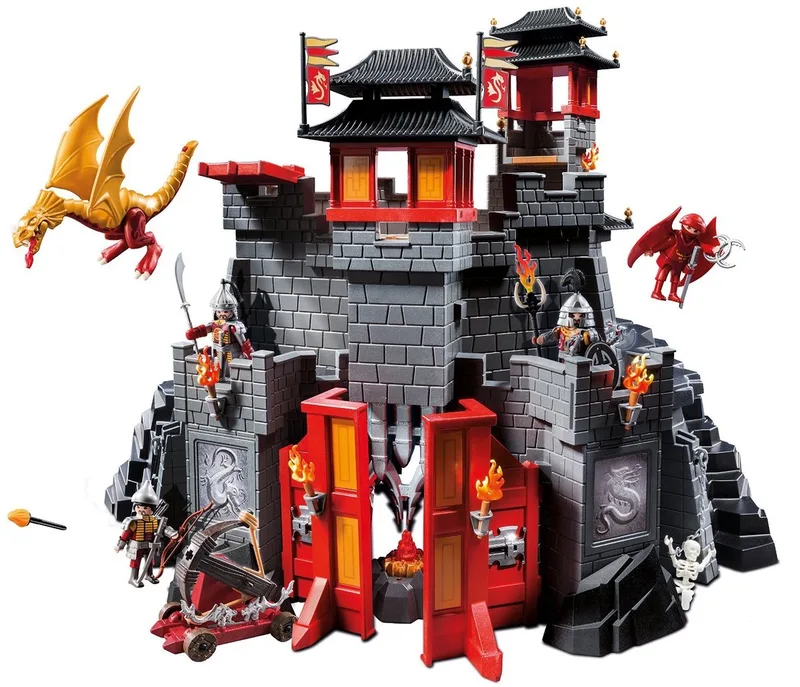 Groot Drakenkasteel / Forteresse impériale du Dragon de Playmobil en Multicolore – photo du produit