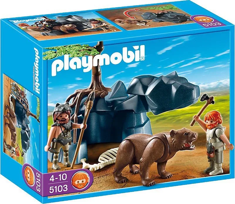 Grotbewoners Met Beer - 5103 by Playmobil in Multicolor – product photo