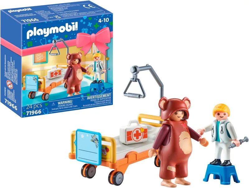 Gute Besserung (71966), Playmobil Gift Set Konstruktions-Spielset, (24 St) de Playmobil en Bunt – photo du produit