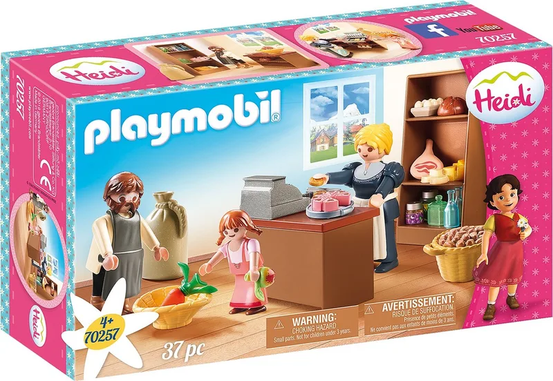 Heidi Buurtwinkel van de Kellers - 70257 fra Playmobil i Multicolor – produktbillede