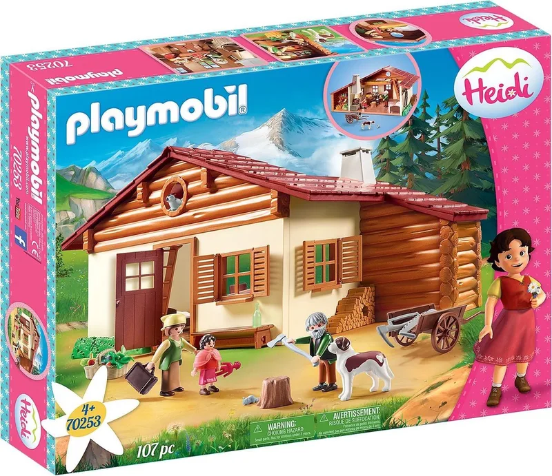 Heidi met grootvader bij de alpenhut - 70253 by Playmobil in Multicolor – product photo