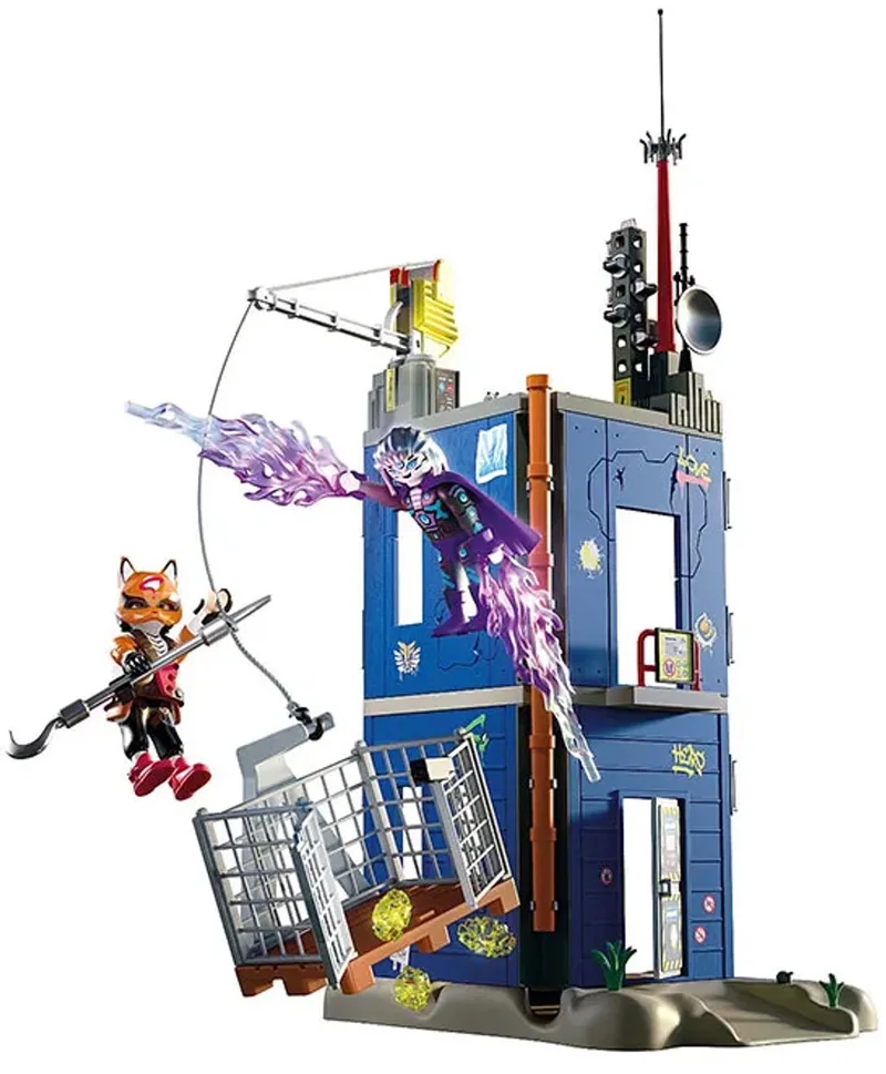 Helden | Duel in de Helden Toren | Spel boordevol actie voor spannende duels & fantasierijke verhalen | Met gedetailleerde figuren & accessoires | Perfect cadeau voor kinderen vanaf 4 jaar | 72022 by Playmobil in Multi kleuren – product photo