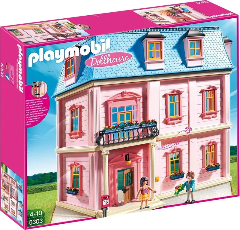 Herenhuis - 5303 by Playmobil in Roze – product photo