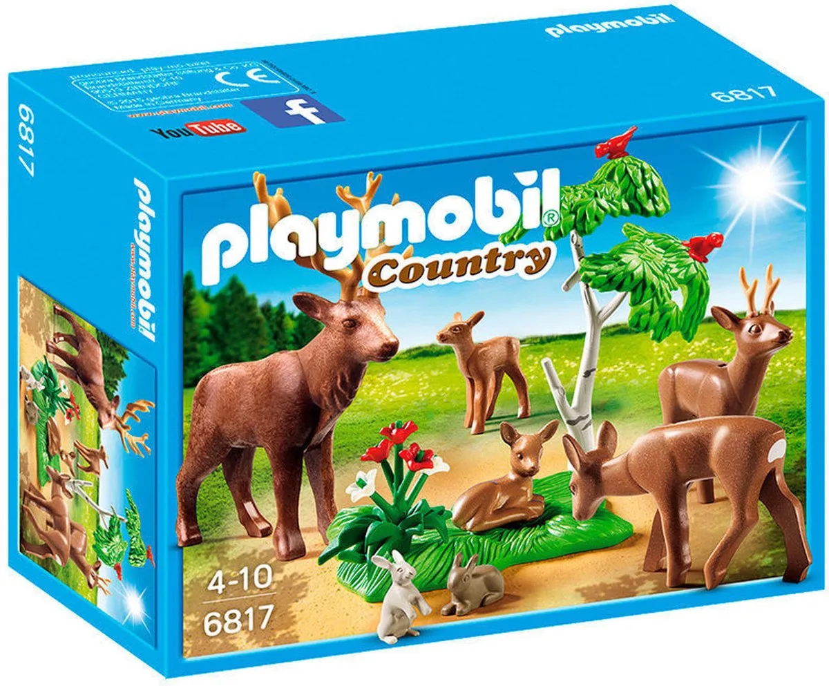 Hertenfamilie met kalfje - 6817 by Playmobil in Multicolour – product photo