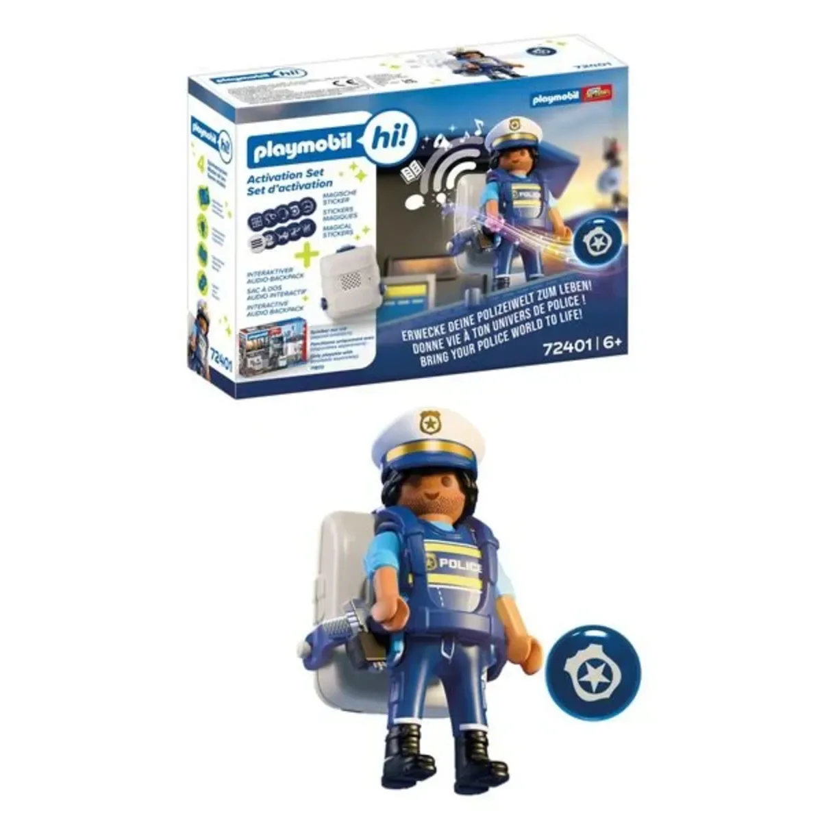 hi! Activation Pack Polizei 72401 von Playmobil – Produktfoto