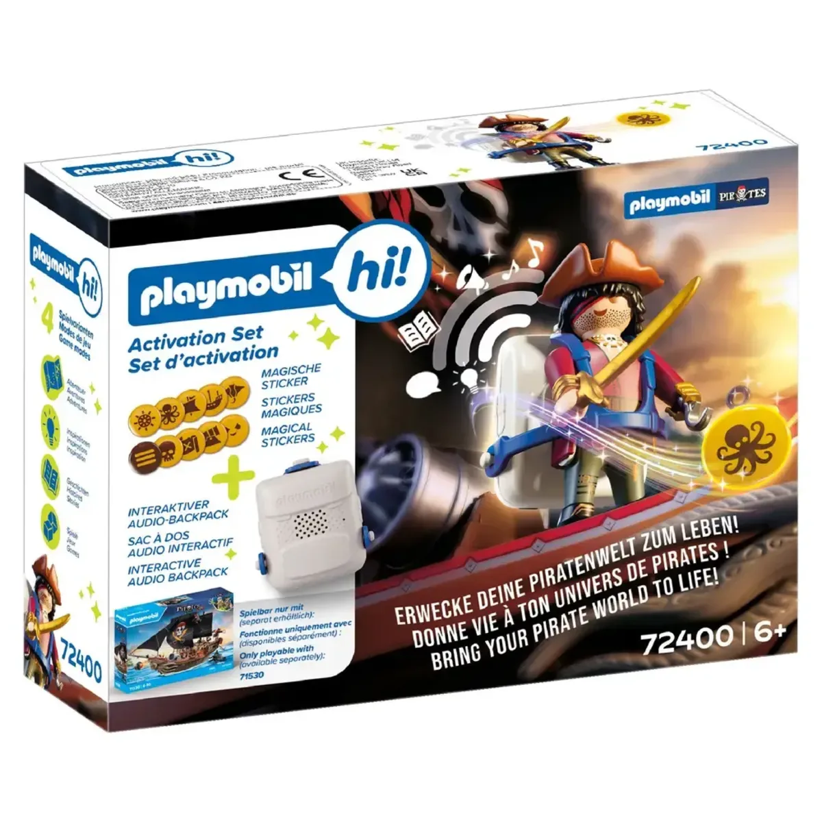 hi! Activation Set ''Piraten 72400'' von Playmobil – Produktfoto