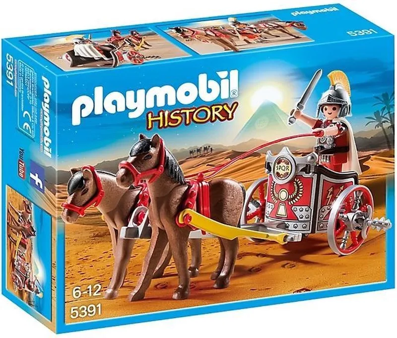 History: Romeinse Strijdwagen Met Tribuun (5391) von Playmobil in Multicolor – Produktfoto