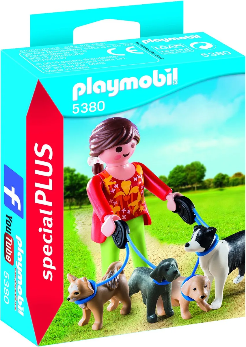Hondenoppas - 5380 de Playmobil en Multicolore – photo du produit