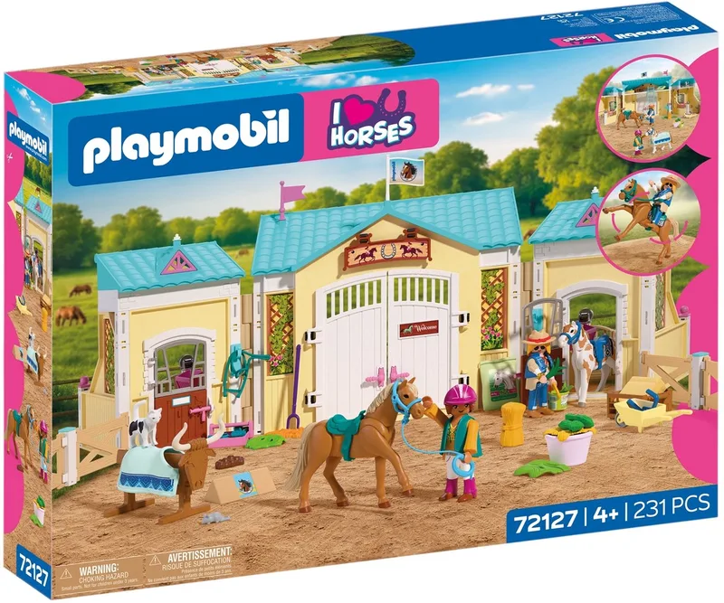 Horses Grote Manege - 72127 von Playmobil in Multi kleuren – Produktfoto