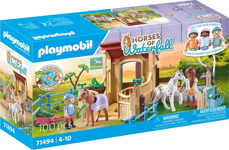 Horses of Waterfall Manege - 71494 van Playmobil in Meerkleurig – productfoto