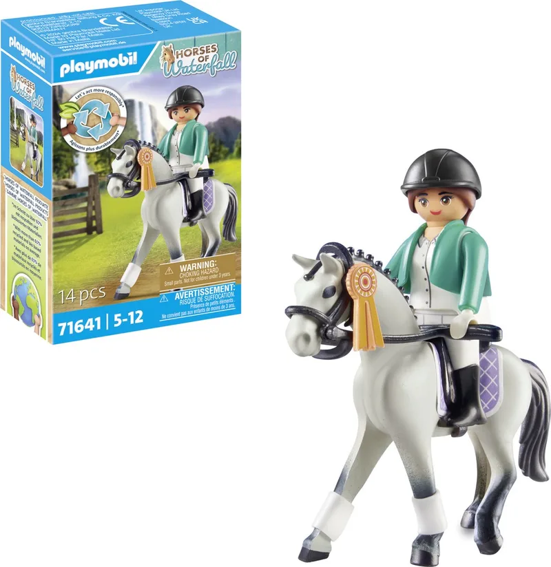 Horses of Waterfall Toernooi ruiter - 71641 de Playmobil en Multicolor – photo du produit
