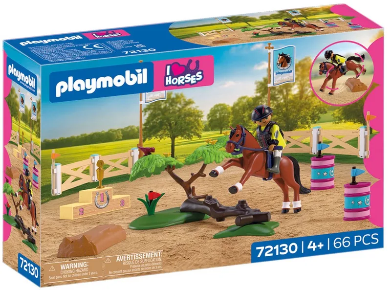 Horses Wedstrijd Rijbak - 72130 von Playmobil in Multi kleuren – Produktfoto