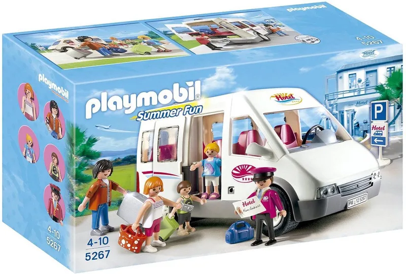 Hotelbus/Mini-bus de l'hôtel by Playmobil in Wit – product photo