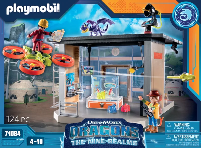 How To Train Your Dragon Dragons: The Nine Realms - Icaris Lab - 71084 by Playmobil in Multicolor – product photo