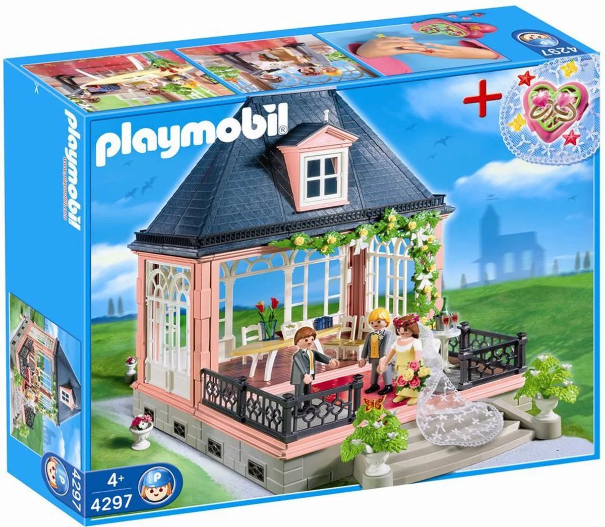Huwelijkspaviljoen - 4297 fra Playmobil i Blå – produktbillede