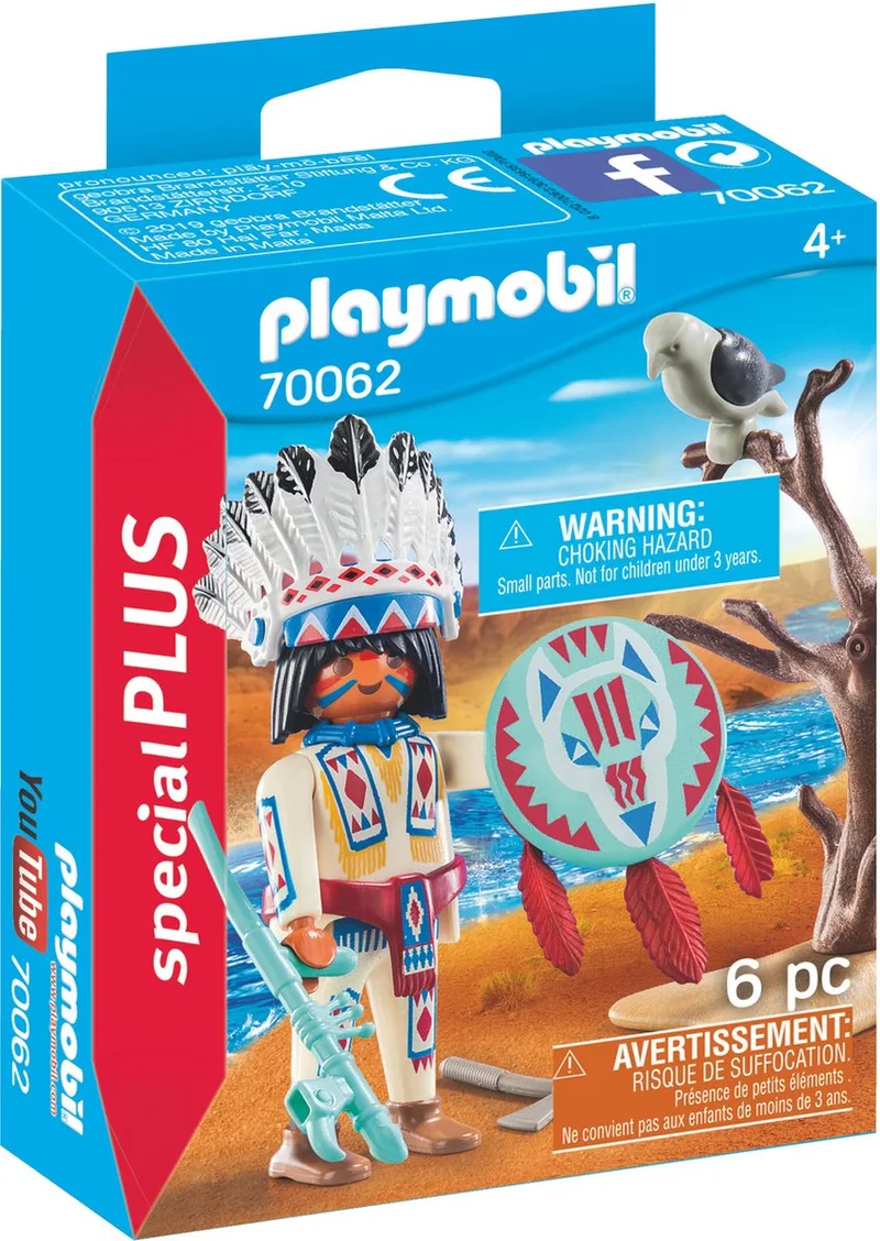 Inheems stamhoofd - 70062 by Playmobil in Multicolor – product photo