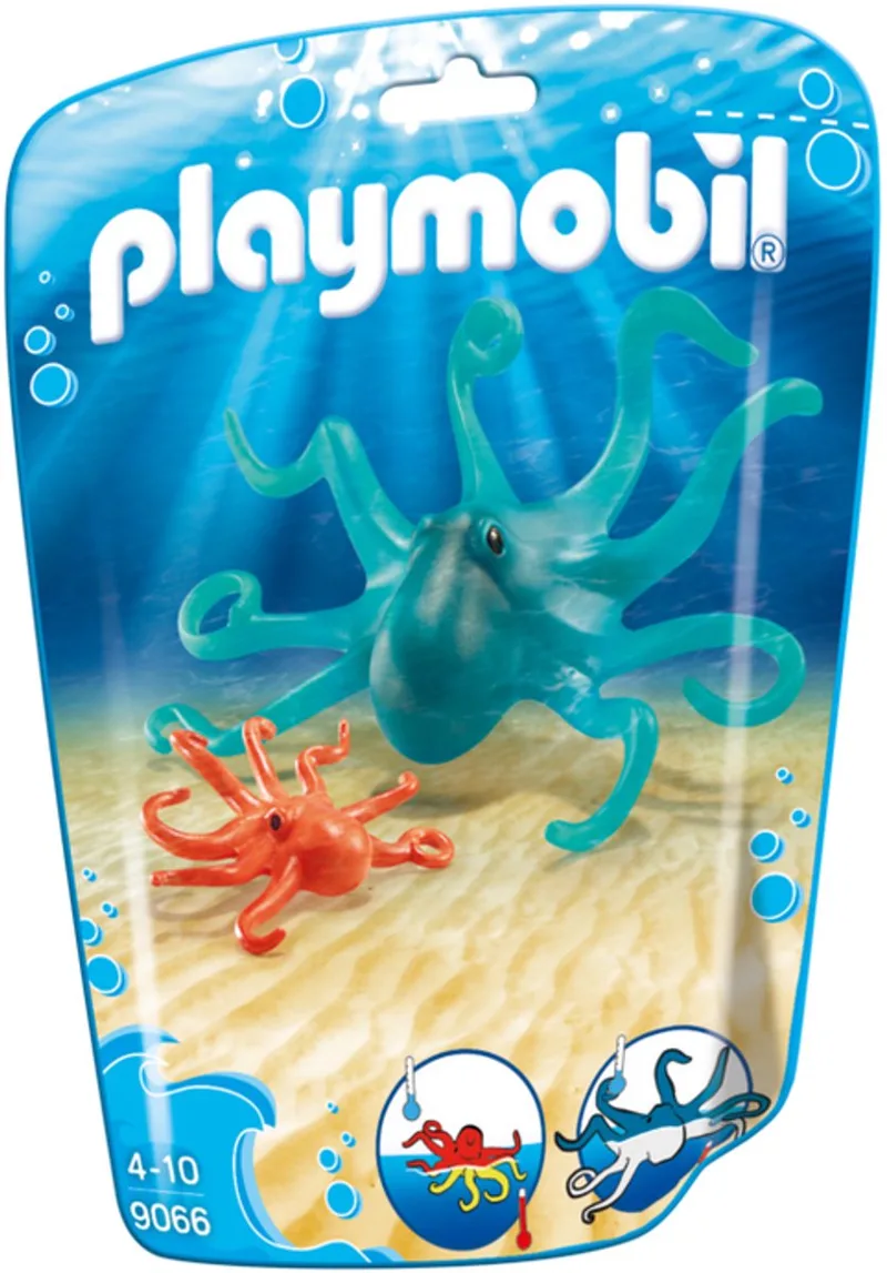 Inktvis met jong - 9066 by Playmobil in Blauw – product photo