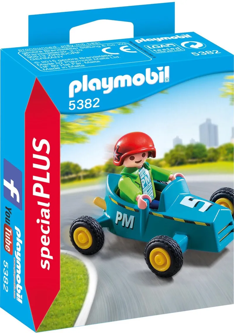 Jongen met cart - 5382 by Playmobil in Multicolour – product photo