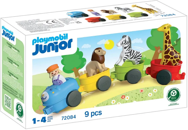 Junior Dierentrein - 72084 von Playmobil in Multi kleuren – Produktfoto