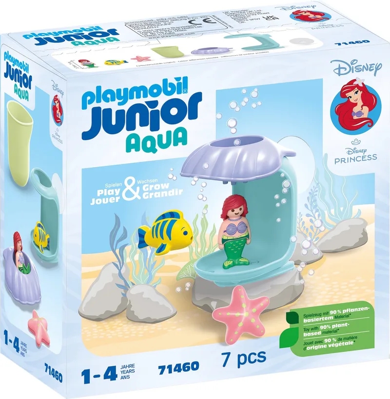 Junior & Disney: Ariëls schelpendouche - 71460 de Playmobil en Multicolor – photo du produit