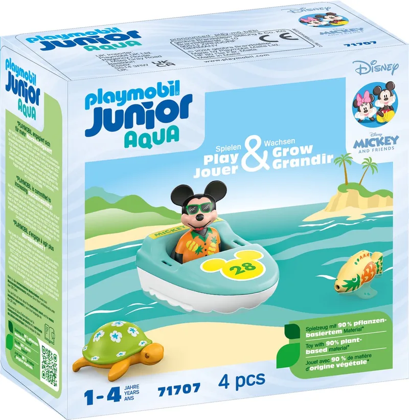 Junior & Disney: Mickey's boottocht - 71707 fra Playmobil i Multicolor – produktbillede