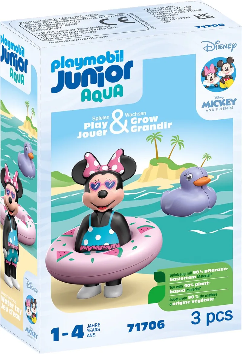 Junior & Disney: Minnie's strandvakantie - 71706 von Playmobil in Multicolor – Produktfoto