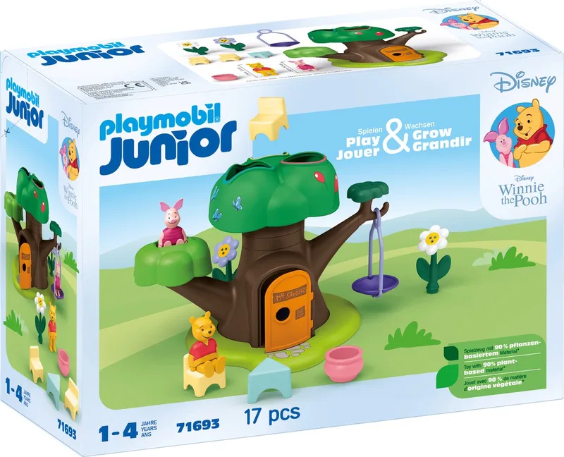 Junior & Disney Winnie de Poeh Boomhut - 71693 van Playmobil in Multicolor – productfoto