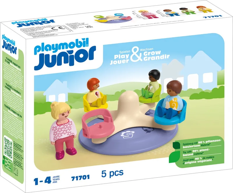 Junior Kindercarrousel - 71701 fra Playmobil i Multicolor – produktbillede