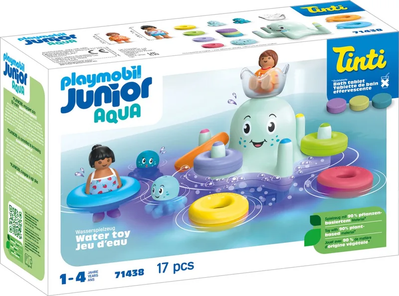 Junior & Tinti: Kleurrijke kraken - 71438 de Playmobil en Multikleur – photo du produit