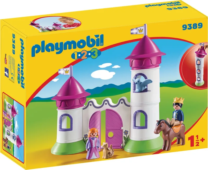 Kasteelpoort met koningskoppel - 9389 by Playmobil in Roze – product photo