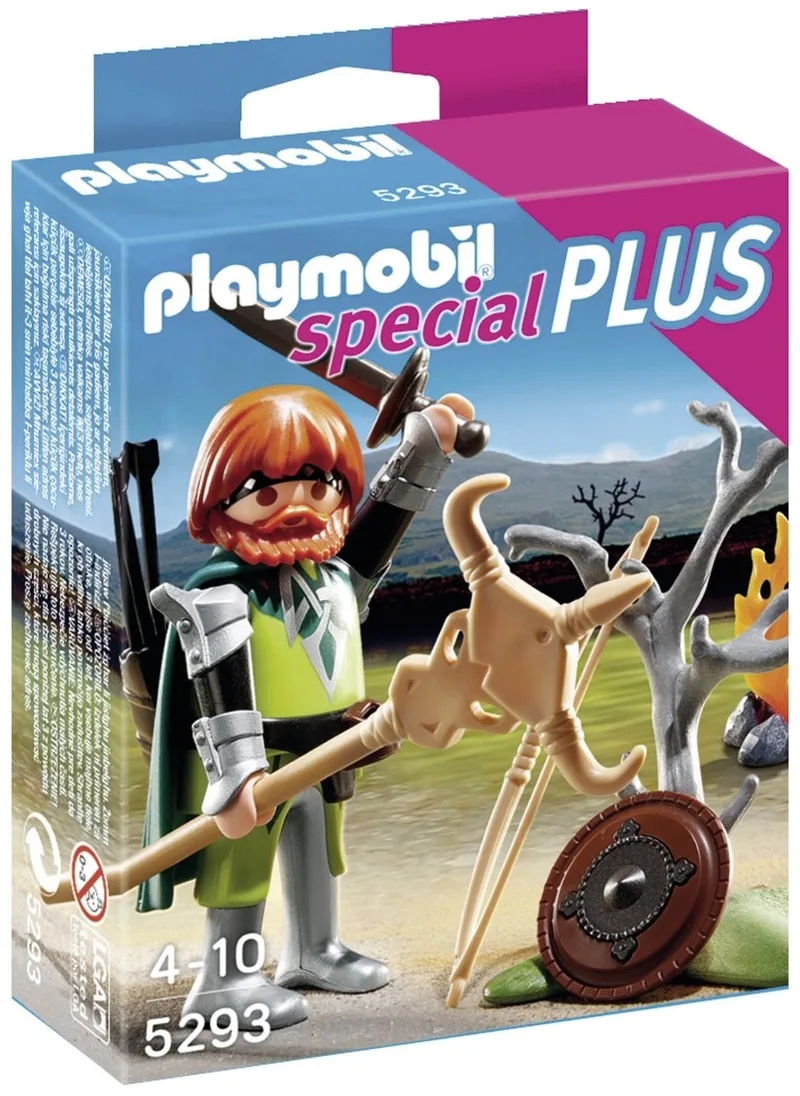 Keltische krijger aan kampvuur / Guerrier celte avec armes by Playmobil in Meerkleurig – product photo