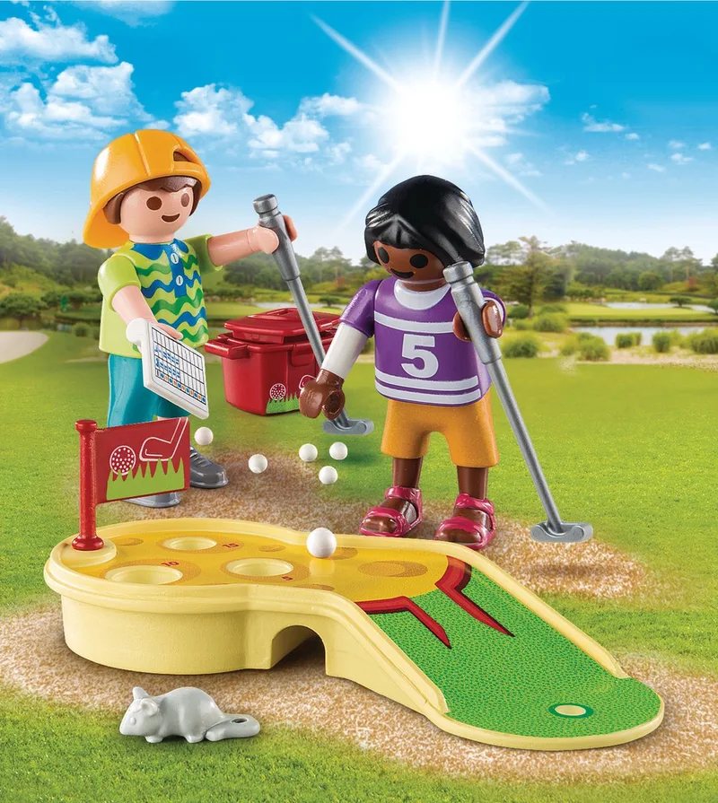 Kinderen met minigolf - 9439 de Playmobil en Multicolor – photo du produit