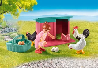 71510 liten hönsgård i tiny house trädgården från Playmobil i Flerfärgad – produktbild 3 av 5