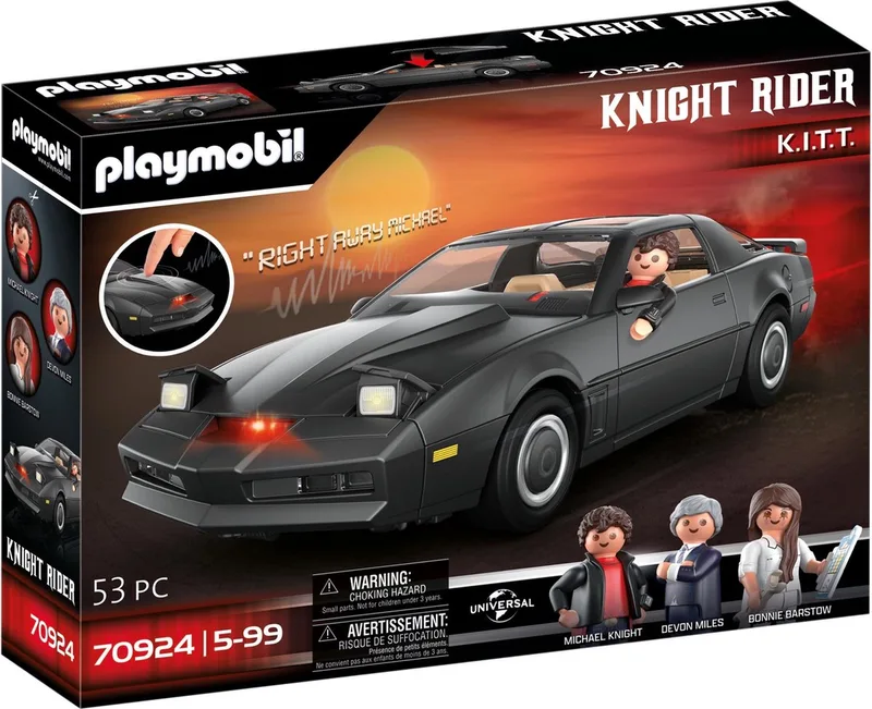 Knight Rider - K.I.T.T. - 70924 de Playmobil en Multicolor – photo du produit