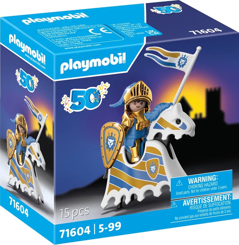 Knights Jubileumridder - 71604 by Playmobil in Blauw – product photo