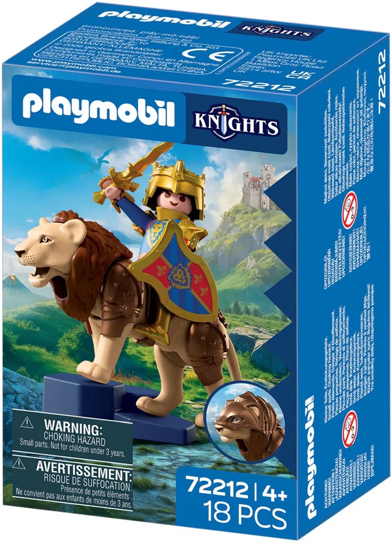 Knights Leeuw met Gouden Ridder - 72212 de Playmobil en Multi kleuren – photo du produit