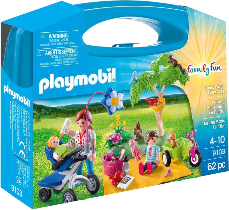 Koffertje Familie picknick - 9103 by Playmobil in Multi colour – product photo