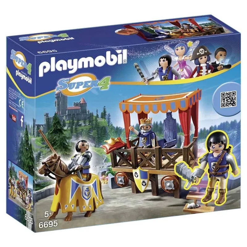 Koningstribune met Alex - 6695 de Playmobil en Multicolor – photo du produit