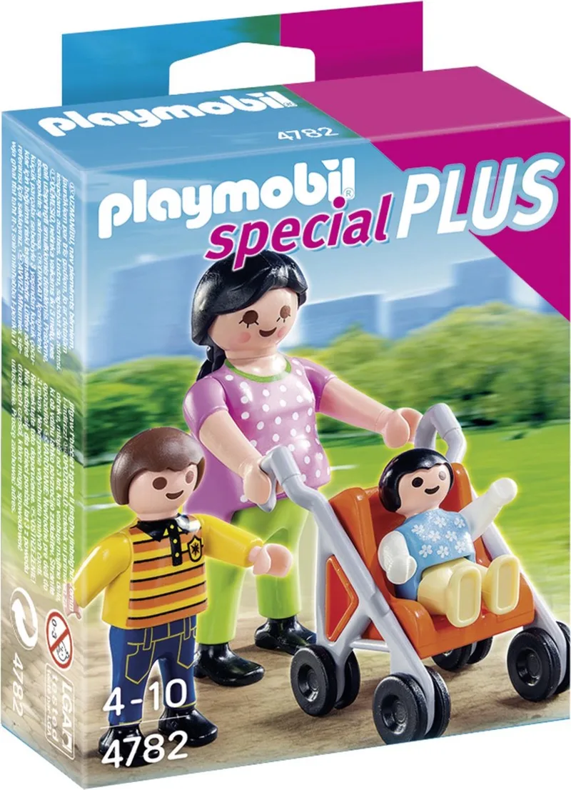 Mama Met Kinderen - 4782 fra Playmobil i Multicolor – produktbillede