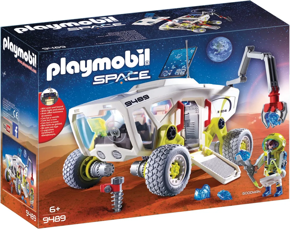 Mars-verkenningsvoertuig - 9489 de Playmobil en Multicolore – photo du produit