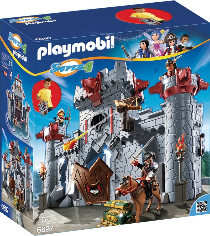 Meeneemburcht van de Zwarte Baron - 6697 van Playmobil in Multicolor – productfoto