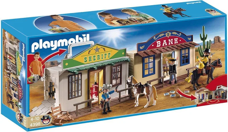 Meeneemkoffer Het Wilde Westen by Playmobil in Meerkleurig – product photo