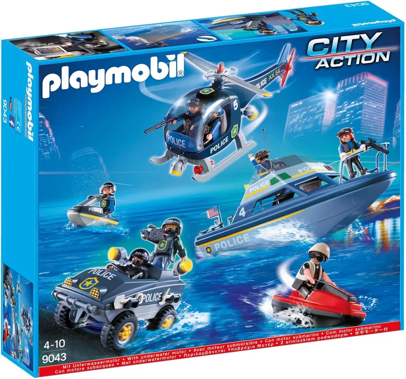 Mega politieset - 9043 by Playmobil in Multi – product photo