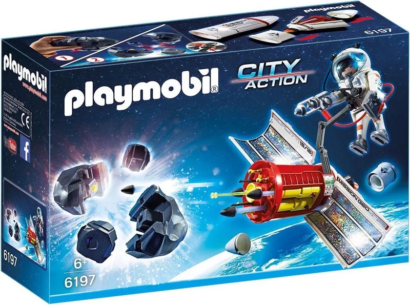 Meteoroïde verbrijzelaar - 6197 by Playmobil in Wit – product photo