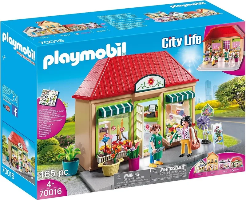 Mijn bloemenwinkel - 70016 de Playmobil en Multicolor – photo du produit